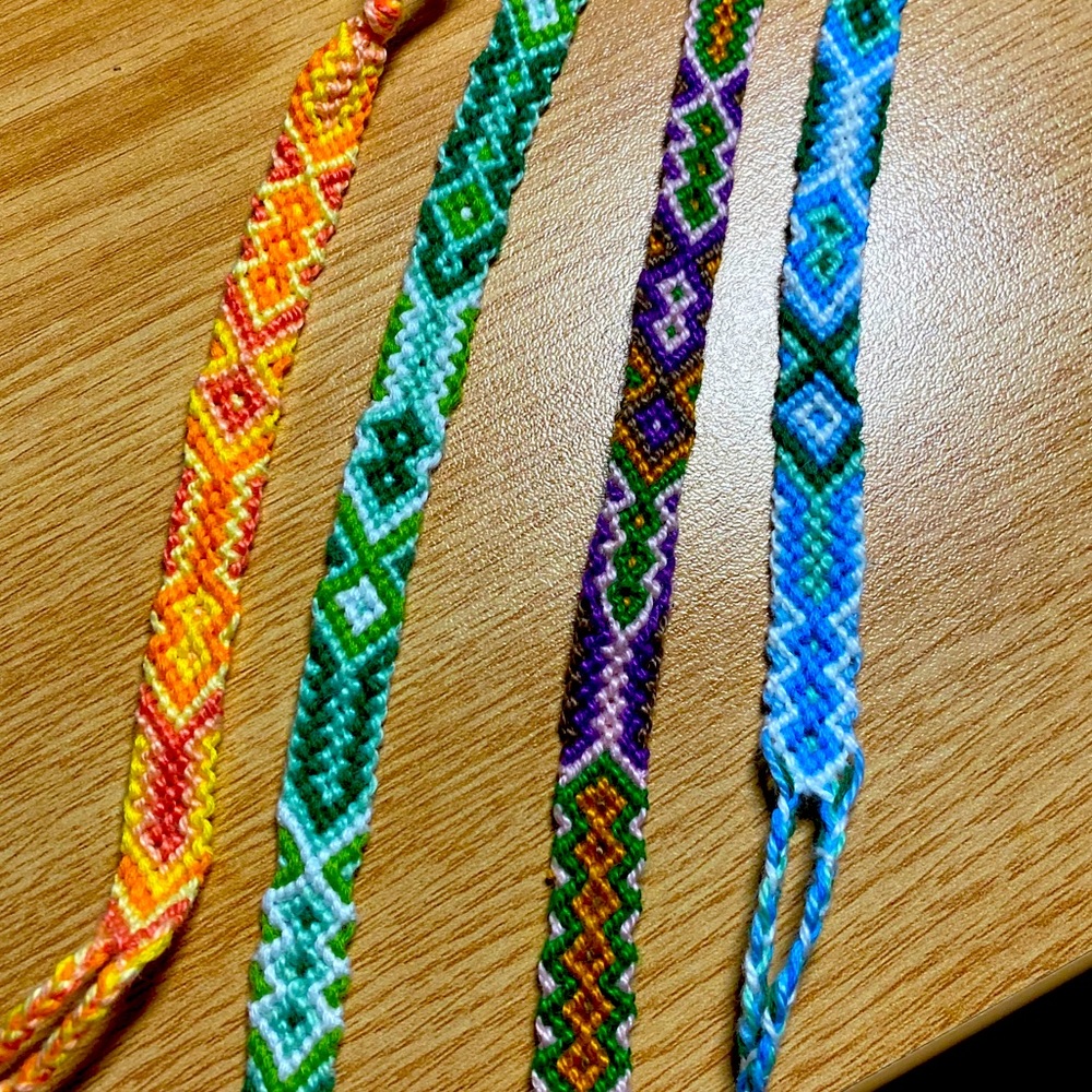 Handmade bracelets/ anklets